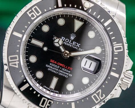 rolex sea dweller anniversary red|rolex sea dweller thickness.